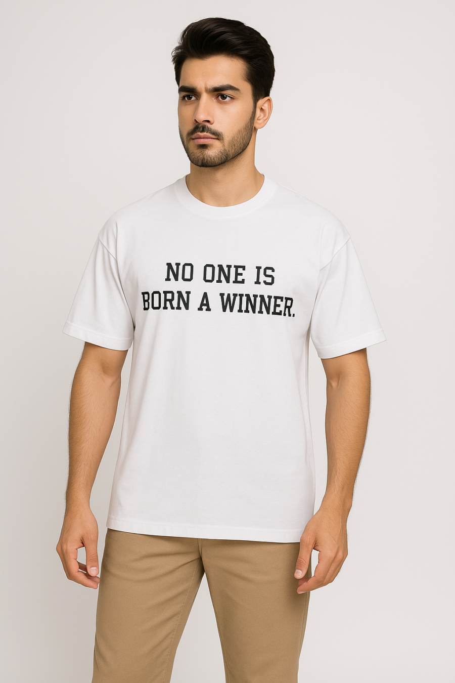 No One Is Born a Winner Drop Shoulders - Image 13