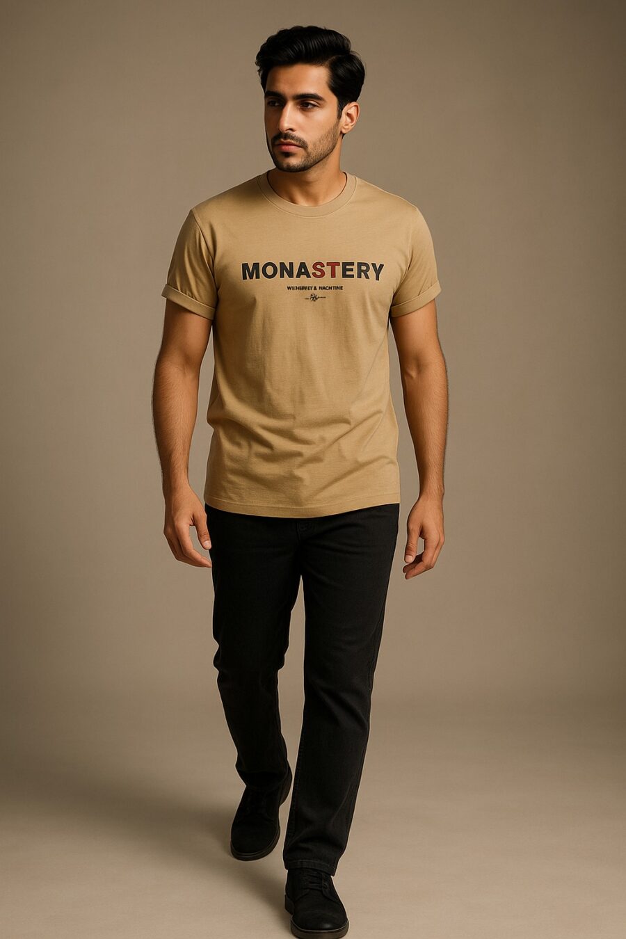MONASTERY Round Neck Jersey